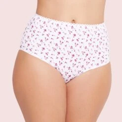 Panty Blanc Best Cotton Print 6 Panty Blanc Best Cotton Print -Bestform Lingerie BL05221 9A0 WEB 1
