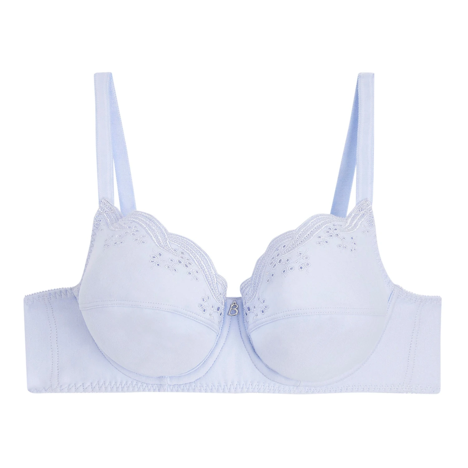 Soutien-gorge Emboîtant Avec Armatures Bleu Tendre EMILY COTON 1 Soutien-gorge Emboîtant Avec Armatures Bleu Tendre EMILY COTON