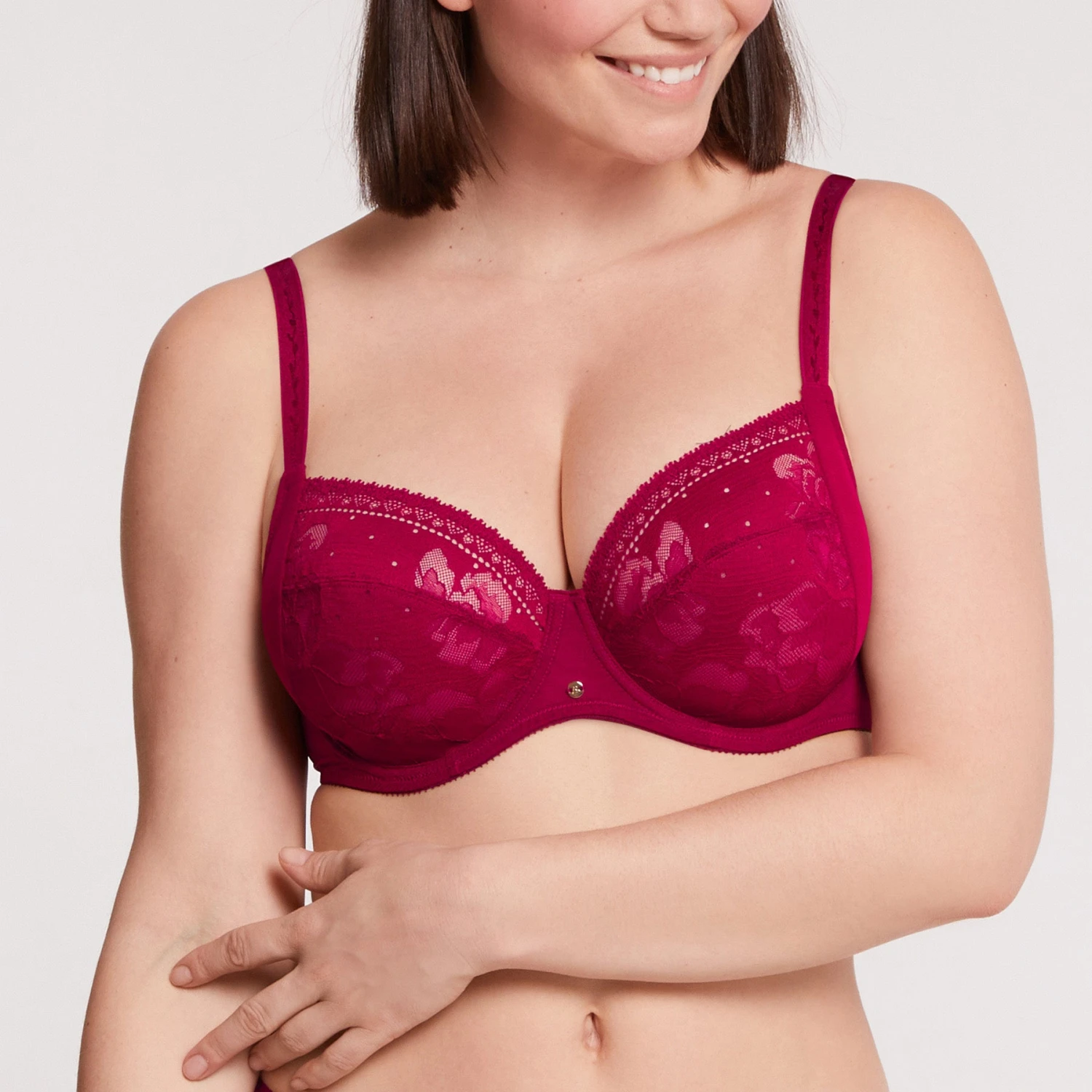 Soutien-gorge Emboîtant Avec Armatures Rubis Versailles 3 Soutien-gorge Emboîtant Avec Armatures Rubis Versailles – Image 3